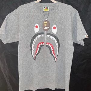2016 Mens BAPE Shark Tee Japan Exclusive